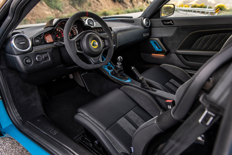 Illustration for article titled The 2020 Lotus Evora GT Gets Its Rear Seat Back And 6 Extra HP
